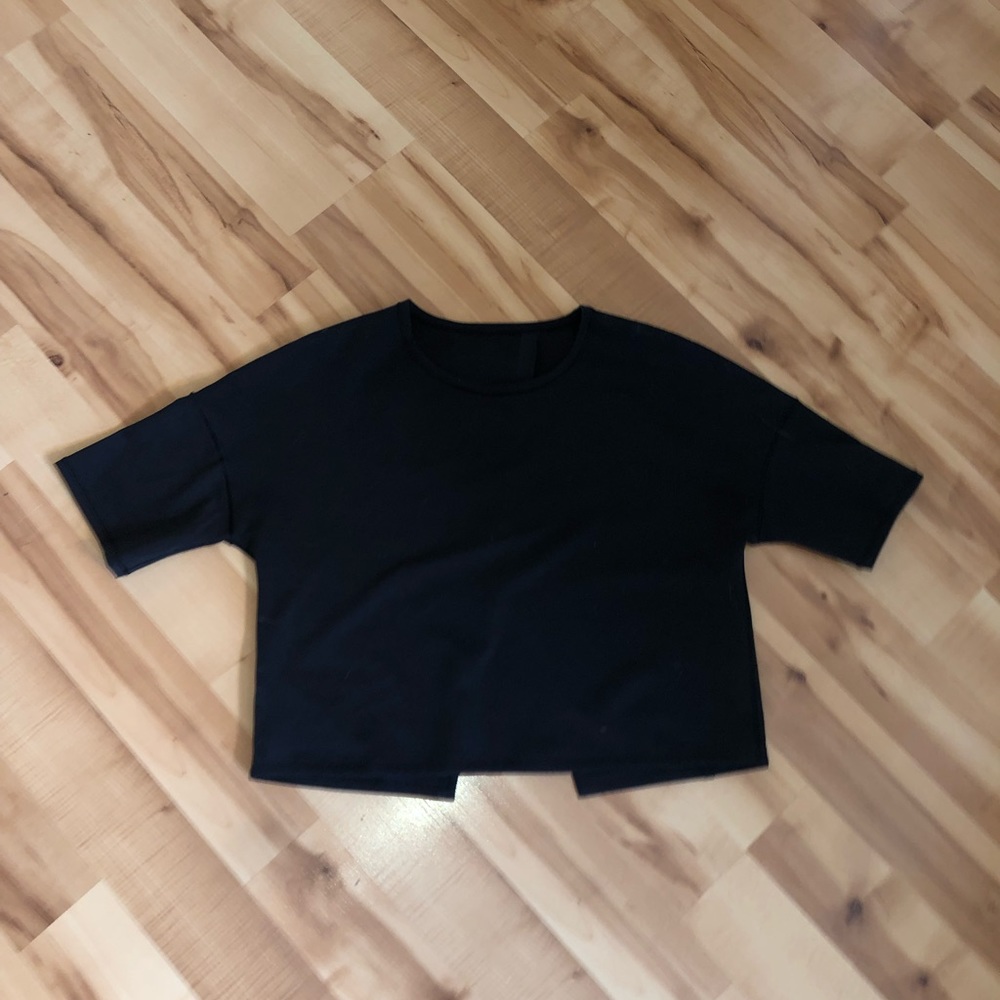 Lululemon Open Back Short Sleeve